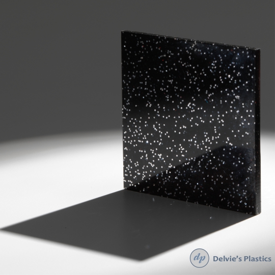 Black Glitter